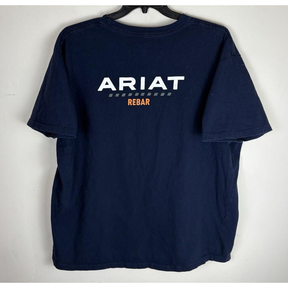 Men’s Ariat Rebar Graphic T-Shirt / Navy / Size XL